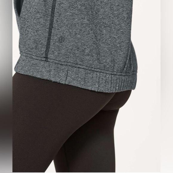 Lululemon Warm For Winter Hoodie - Heathered Speckled Black / Black - Picture 7 of 7